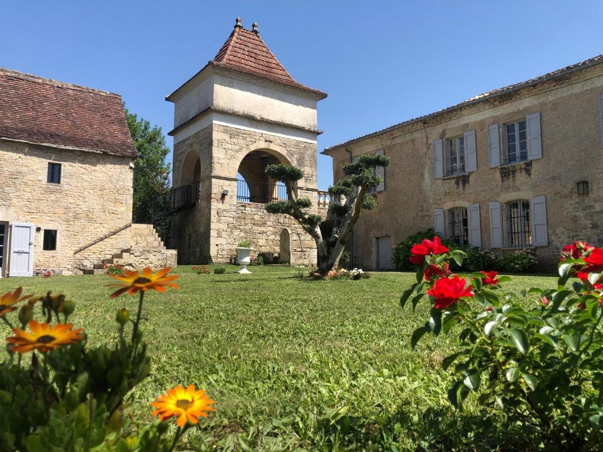 Domaine De Monplaisir Bed & Breakfast Caylus Eksteriør bilde
