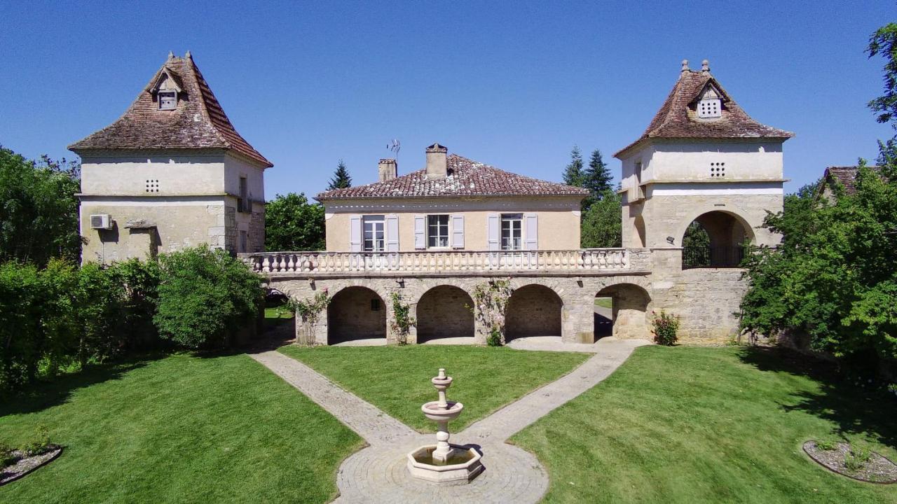 Domaine De Monplaisir Bed & Breakfast Caylus Eksteriør bilde